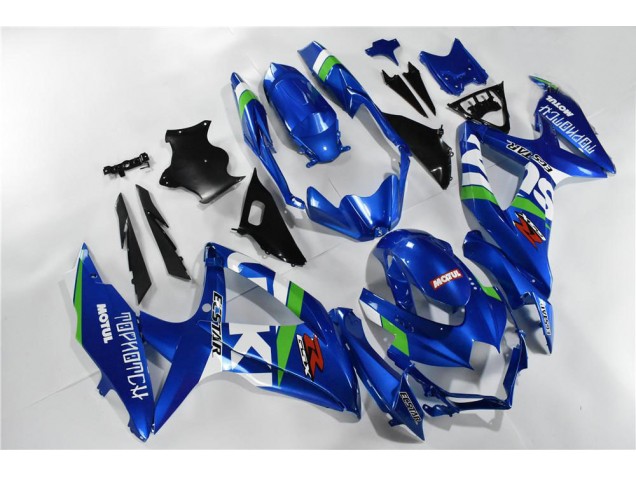 2008-2010 Blue White Green Suzuki GSXR 600/750 Motor Bike Fairings 2008-2010 Blue White Green Suzuki GSXR 600/750 Motor Bike Fairings