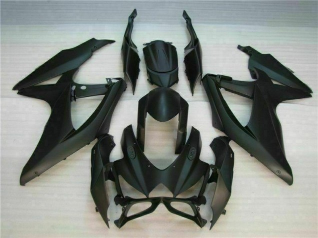 2008-2010 Black Suzuki GSXR 600/750 Motorcyle Fairings 2008-2010 Black Suzuki GSXR 600/750 Motorcyle Fairings