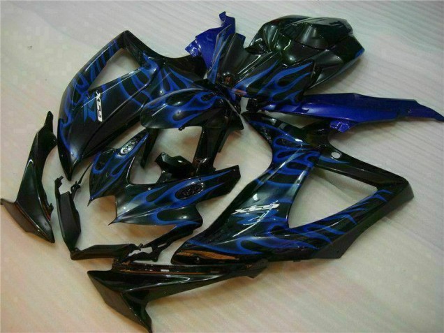 2008-2010 Blue Black Suzuki GSXR 600/750 Motorcycle Fairings Kit 2008-2010 Blue Black Suzuki GSXR 600/750 Motorcycle Fairings Kit