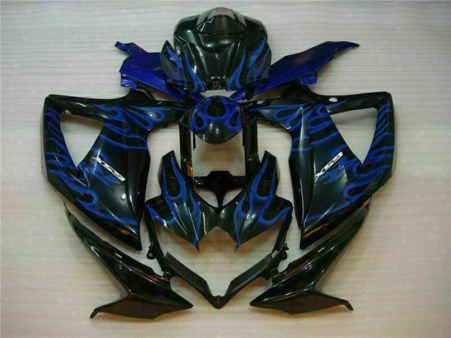 2008-2010 Blue Black Suzuki GSXR 600/750 Motorcycle Fairings Kit 2008-2010 Blue Black Suzuki GSXR 600/750 Motorcycle Fairings Kit