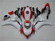 2008-2011 White Red Honda CBR1000RR Motorcylce Fairings 2008-2011 White Red Honda CBR1000RR Motorcylce Fairings
