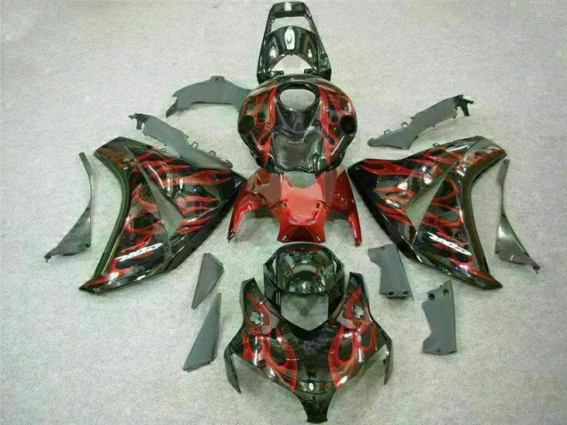 2008-2011 Red Flame Honda CBR1000RR Motorbike Fairing 2008-2011 Red Flame Honda CBR1000RR Motorbike Fairing