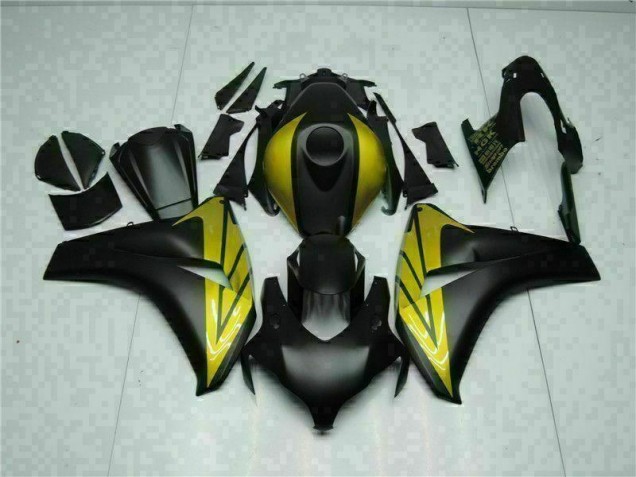 2008-2011 Black Gold Honda CBR1000RR Replacement Motorcycle Fairings 2008-2011 Black Gold Honda CBR1000RR Replacement Motorcycle Fairings