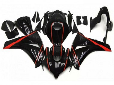 2008-2011 Black Honda CBR1000RR Motorbike Fairing Kits