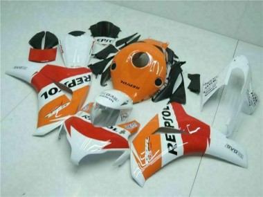 2008-2011 Orange Repsol Honda CBR1000RR Motorcycle Bodywork