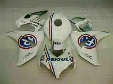 2008-2011 White Blue Repsol Honda CBR1000RR Bike Fairing