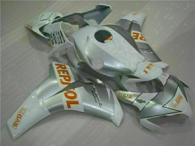 2008-2011 Silver Honda CBR1000RR Motorbike Fairing 2008-2011 Silver Honda CBR1000RR Motorbike Fairing