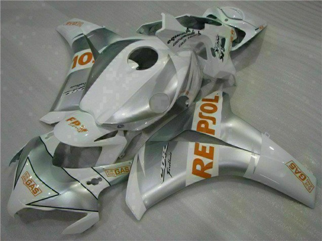 2008-2011 Silver Honda CBR1000RR Motorbike Fairing 2008-2011 Silver Honda CBR1000RR Motorbike Fairing