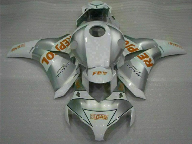 2008-2011 Silver Honda CBR1000RR Motorbike Fairing 2008-2011 Silver Honda CBR1000RR Motorbike Fairing