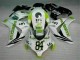 2008-2011 White Green Hannspree 84 Honda CBR1000RR Motorcycle Bodywork 2008-2011 White Green Hannspree 84 Honda CBR1000RR Motorcycle Bodywork