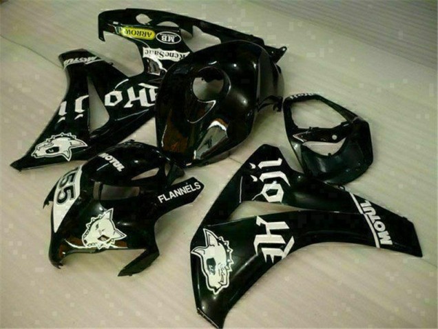 2008-2011 Black Honda CBR1000RR Motorcycle Replacement Fairings 2008-2011 Black Honda CBR1000RR Motorcycle Replacement Fairings