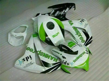 2008-2011 Green White Honda CBR1000RR Replacement Fairings