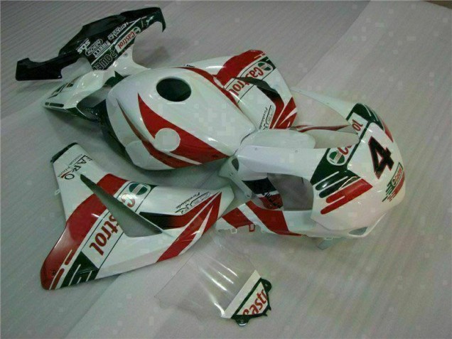 2008-2011 White Castrol 4 Honda CBR1000RR Motorcycle Fairing 2008-2011 White Castrol 4 Honda CBR1000RR Motorcycle Fairing