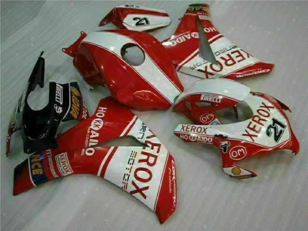 2008-2011 Red Xerox 21 Honda CBR1000RR Motorcycle Fairings Kit 2008-2011 Red Xerox 21 Honda CBR1000RR Motorcycle Fairings Kit