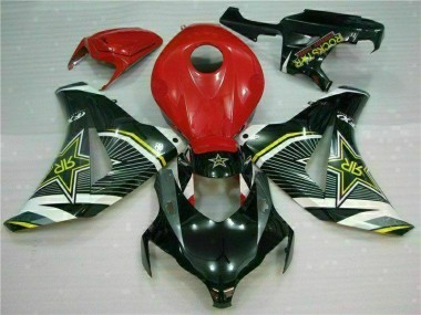 2008-2011 Red Black Honda CBR1000RR Motorcycle Fairing