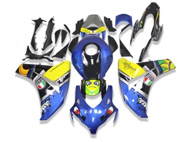 2008-2011 Blue Shark Honda CBR1000RR Motor Fairings