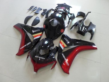 2008-2011 Black Red Mugen Honda CBR1000RR Motorcycle Fairings