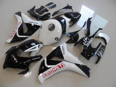 2008-2011 Black White Satuhati Honda CBR1000RR Motorcycle Fairings Kits