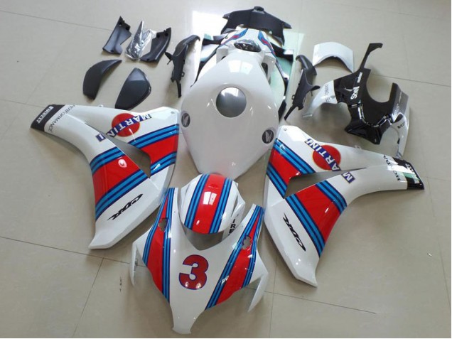 2008-2011 Martini 3 Honda CBR1000RR Motorcyle Fairings 2008-2011 Martini 3 Honda CBR1000RR Motorcyle Fairings