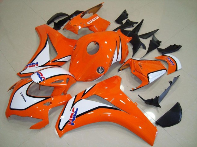 2008-2011 Sunset Orange HRC Honda CBR1000RR Motorcycle Fairings Kit 2008-2011 Sunset Orange HRC Honda CBR1000RR Motorcycle Fairings Kit