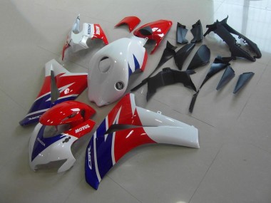 2008-2011 Red White Blue Motul Honda CBR1000RR Replacement Motorcycle Fairings