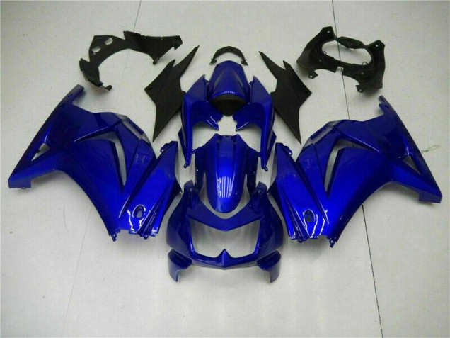2008-2012 Glossy Blue Kawasaki EX250 Motorcycle Fairings Kit 2008-2012 Glossy Blue Kawasaki EX250 Motorcycle Fairings Kit