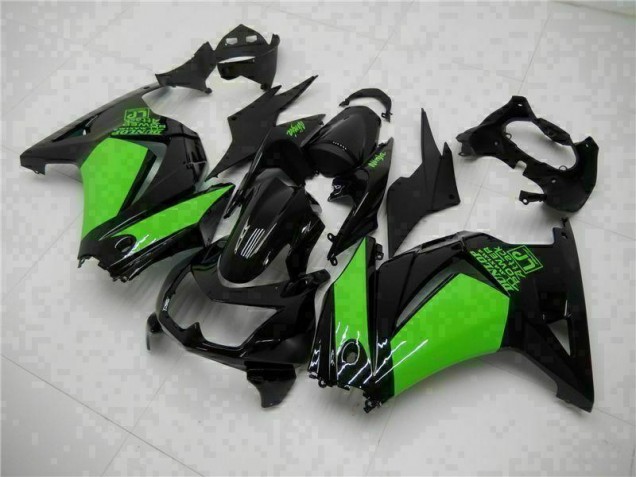 2008-2012 Black Green Ninja Kawasaki EX250 Motorcycle Bodywork 2008-2012 Black Green Ninja Kawasaki EX250 Motorcycle Bodywork
