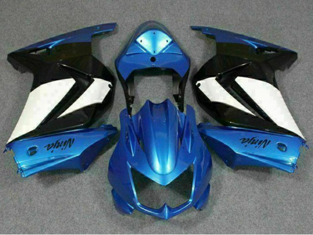 2008-2012 Blue White Black Ninja Kawasaki EX250 Motorbike Fairing Kits 2008-2012 Blue White Black Ninja Kawasaki EX250 Motorbike Fairing Kits
