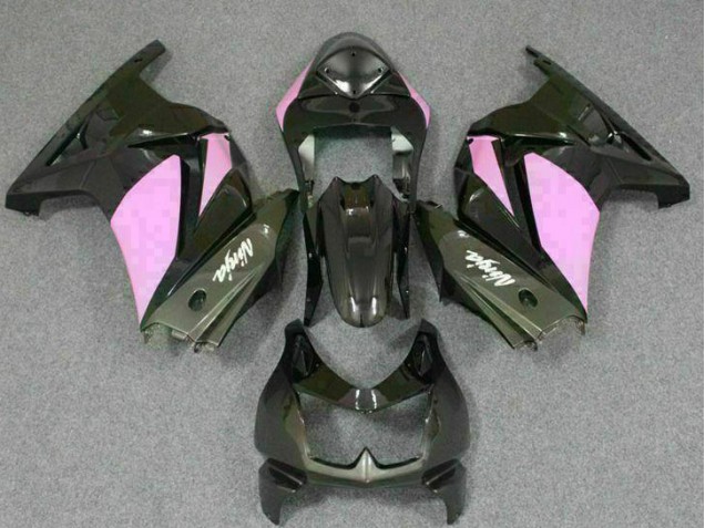 2008-2012 Black Pink Ninja Kawasaki EX250 Motorcycle Replacement Fairings 2008-2012 Black Pink Ninja Kawasaki EX250 Motorcycle Replacement Fairings