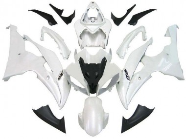 2008-2016 Pearl White R6 Yamaha YZF R6 Motor Bike Fairings