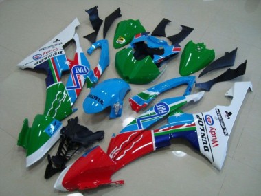 2008-2016 Blue White Fiat Green Red Wudy Motul Dunlop Yamaha YZF R6 Motor Fairings