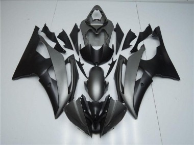 2008-2016 Grey Black Yamaha YZF R6 Motor Bike Fairings