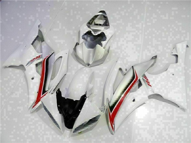 2008-2016 White Yamaha YZF R6 Motorbike Fairings & Bodywork