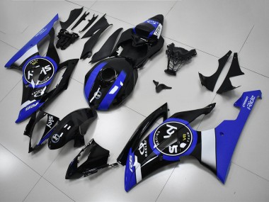 2008-2016 Blue Black Yamaha YZF R6 Bike Fairings