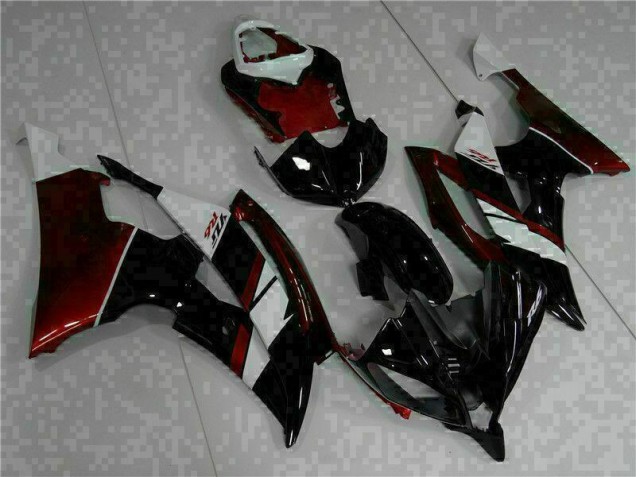2008-2016 Black Yamaha YZF R6 Motorcyle Fairings 2008-2016 Black Yamaha YZF R6 Motorcyle Fairings