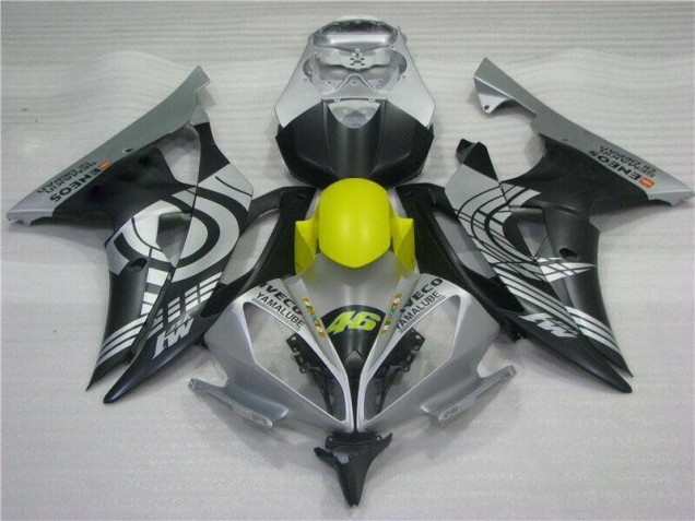2008-2016 Yellow Black Silver Yamaha YZF R6 Motor Fairings 2008-2016 Yellow Black Silver Yamaha YZF R6 Motor Fairings