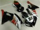 2008-2016 White Black Yamaha YZF R6 Motor Fairings