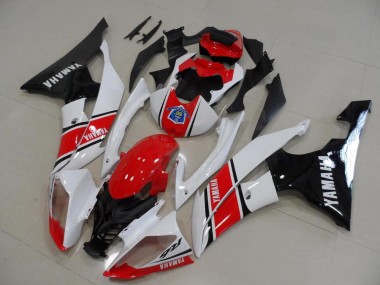 2008-2016 Red White Black Yamaha YZF R6 Bike Fairing Kit