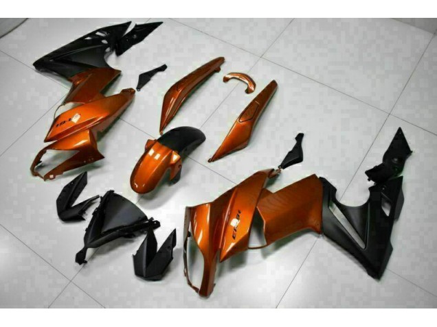 2009-2011 Orange Kawasaki EX650 Motorbike Fairing 2009-2011 Orange Kawasaki EX650 Motorbike Fairing