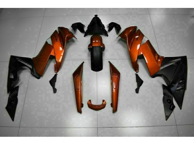 2009-2011 Orange Kawasaki EX650 Motorbike Fairing 2009-2011 Orange Kawasaki EX650 Motorbike Fairing