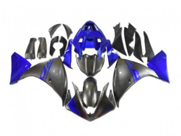 2009-2011 Grey Blue Yamaha YZF R1 Motor Bike Fairings 2009-2011 Grey Blue Yamaha YZF R1 Motor Bike Fairings
