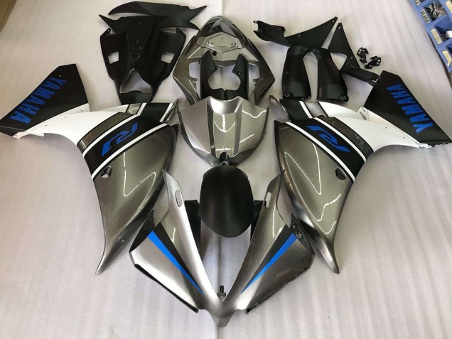 2009-2011 Silver Blue Yamaha YZF R1 Replacement Fairings