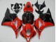 2009-2012 Red Black Honda CBR600RR Motorbike Fairing Kits