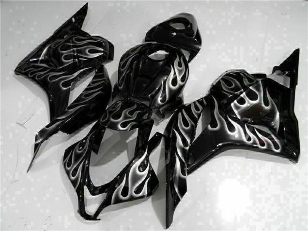 2009-2012 Black Honda CBR600RR Motorbike Fairing Kits