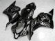 2009-2012 Black Honda CBR600RR Motorbike Fairing Kits