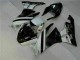 2009-2012 Black White 3M Touch4 Kawasaki ZX6R Motorcycle Fairing Kits 2009-2012 Black White 3M Touch4 Kawasaki ZX6R Motorcycle Fairing Kits