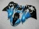 2009-2012 Blue Black Kawasaki ZX6R Motorcyle Fairings 2009-2012 Blue Black Kawasaki ZX6R Motorcyle Fairings