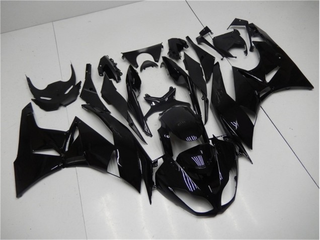 2009-2012 Glossy Black Kawasaki ZX6R Motorbike Fairing 2009-2012 Glossy Black Kawasaki ZX6R Motorbike Fairing