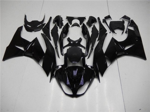 2009-2012 Glossy Black Kawasaki ZX6R Motorbike Fairing 2009-2012 Glossy Black Kawasaki ZX6R Motorbike Fairing