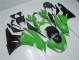 2009-2012 Green Black Kawasaki ZX6R Replacement Motorcycle Fairings 2009-2012 Green Black Kawasaki ZX6R Replacement Motorcycle Fairings